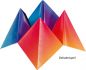 Mobile Preview: Origami Faltblätter Regenbogenpapier