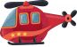 Preview: Laterne Bastelset Hubschrauber - Laternenbastelset Robin
