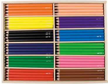 Kigabox Jumbo gefüllt mit 144 Stiften