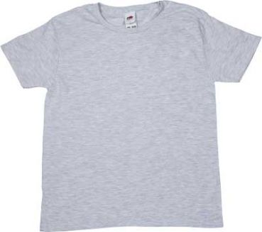 T-Shirt graumeliert Gr. 140
