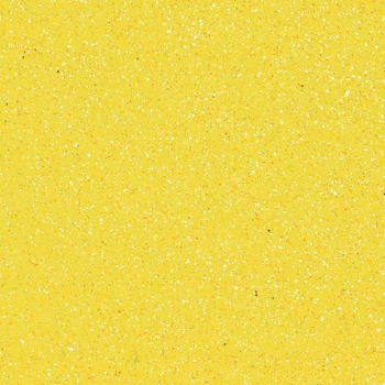 Glittermoosgummi gelb