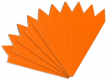 Schultüten-Spitzen orange