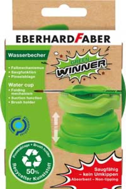Wasserbecher Green Winner