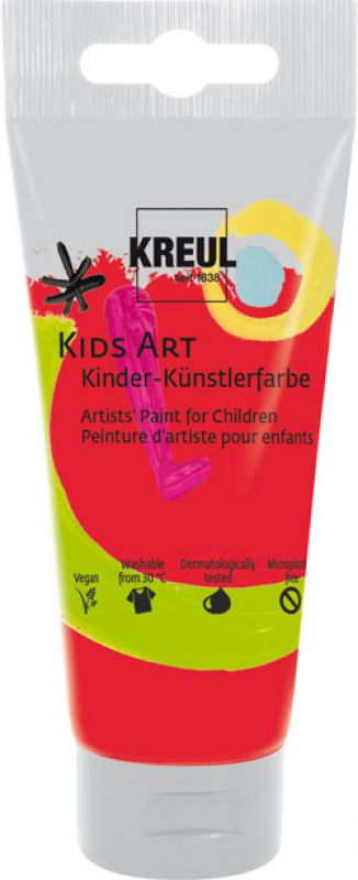 Kids Art Kinder Künstlerfarbe zinnoberrot