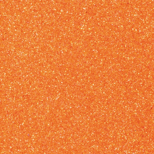 Glittermoosgummi orange