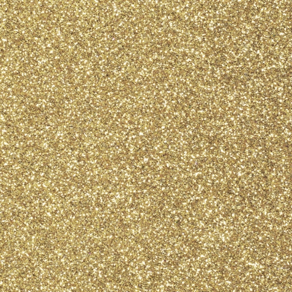 Glittermoosgummi gold