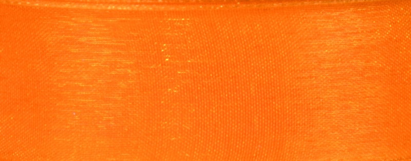 Chiffonband 6mm mandarine