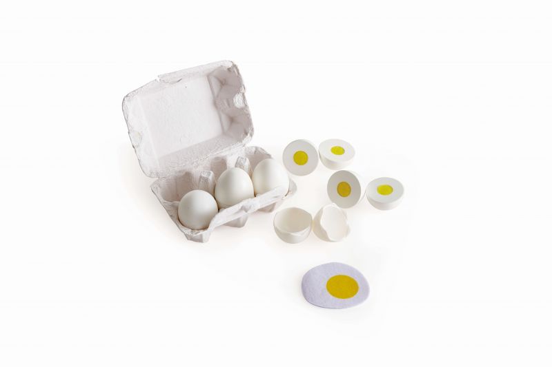Eierkarton mit 6 Eiern