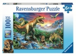 Puzzle Bei den Dinosauriern