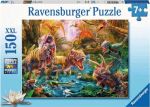Puzzle Versammlung der Dinosaurier