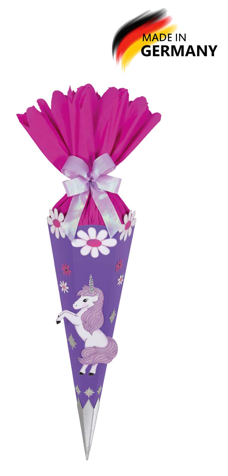 Schultüten Bastelset Pia - Einhorn