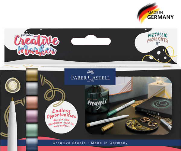 Goldfaber Creative Markerset Metallic Moments