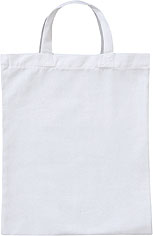 Tragetasche Kids weiß, 100% Baumwolle