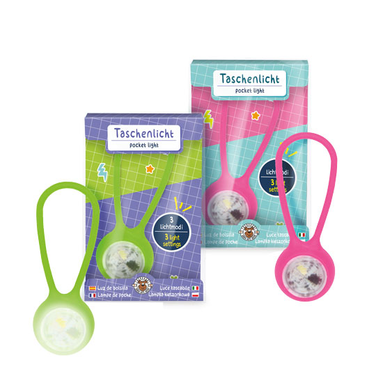 Taschenlicht sortiert 9 cm