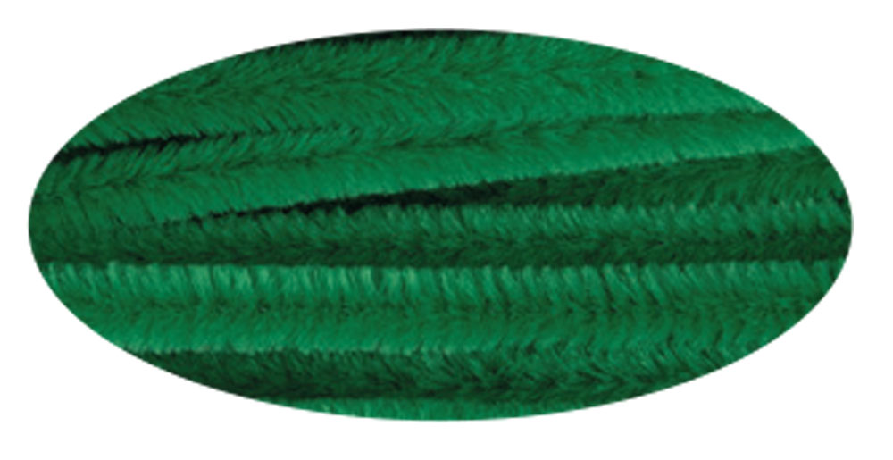 Biegeplüsch grün, 10 Stück