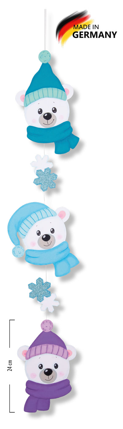 Kreativpaket Frostige Eisbären