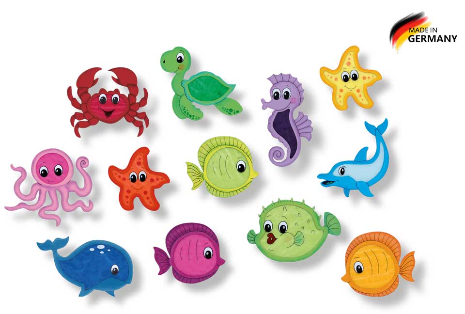 Kreativpaket Süße Meerestiere