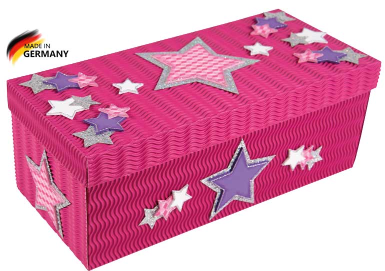 Kreativkarton Bastelset Sterne