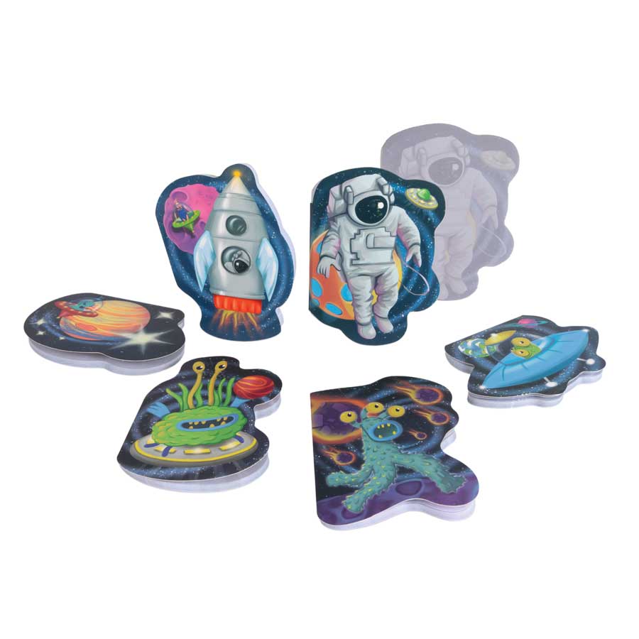 Notizblöckchen Space