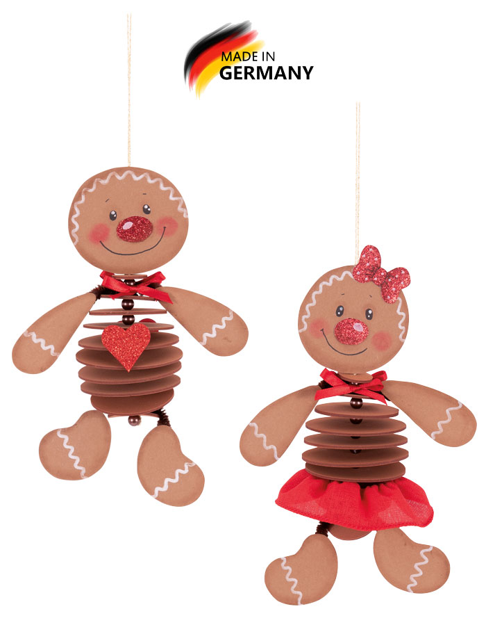 Kreativpaket Fädellebkuchenmännchen