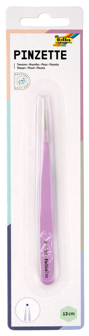 Pinzette aus Edelstahl, 13,5 cm