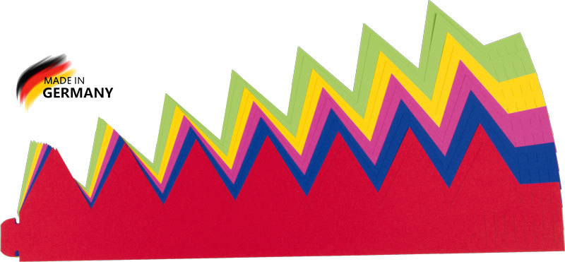 Papierkronen intensiv