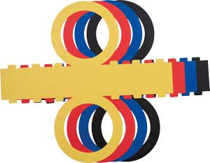 Laternenrohling rund 5 Stück sortiert