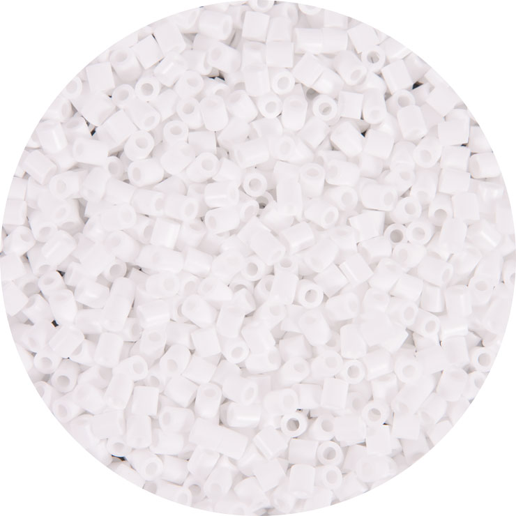 Bügelperlen midi weiß 3.000 Stück