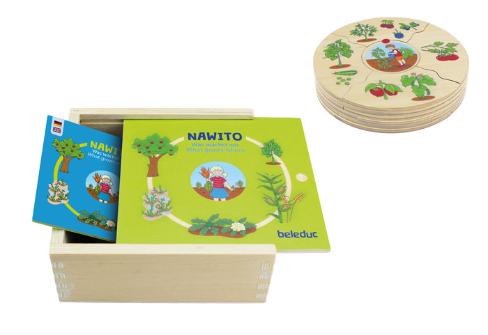 Puzzle Nawito Was wächst wo? 