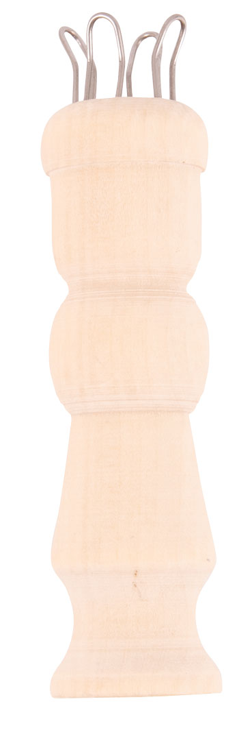 Strickliesel aus Holz/Metall, 12 cm