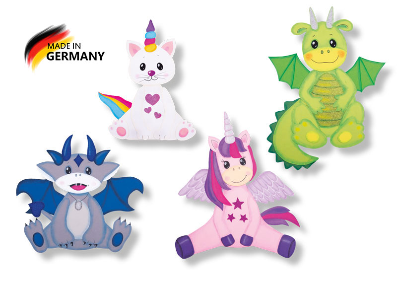 Kreativpaket Fantastische Tierkinder