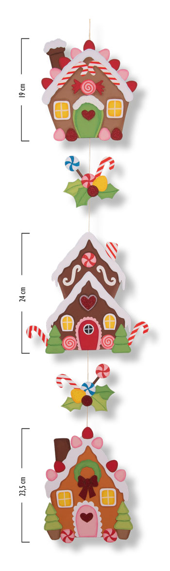 Kreativpaket Süße Zuckerhäuschen