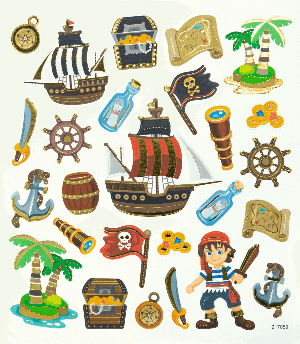 Charmingsticker Piraten