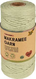 Makrameegarn zartgrün