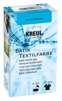 Batik Textilfarbe sound of the sea