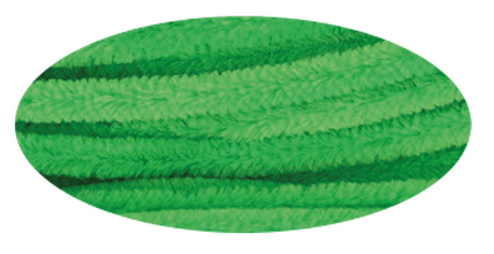 Biegeplüsch hellgrün, 10 Stück