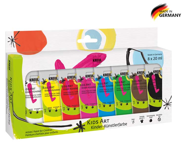 Kids Art Kinder Künstlerfarbenset
