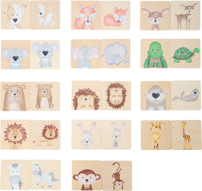 Memo Tiere 30 Teile
