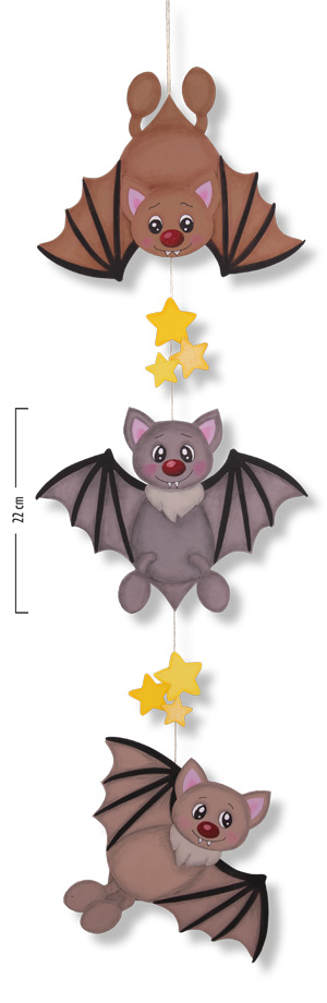 Kreativpaket Flatternde Fledermäuse
