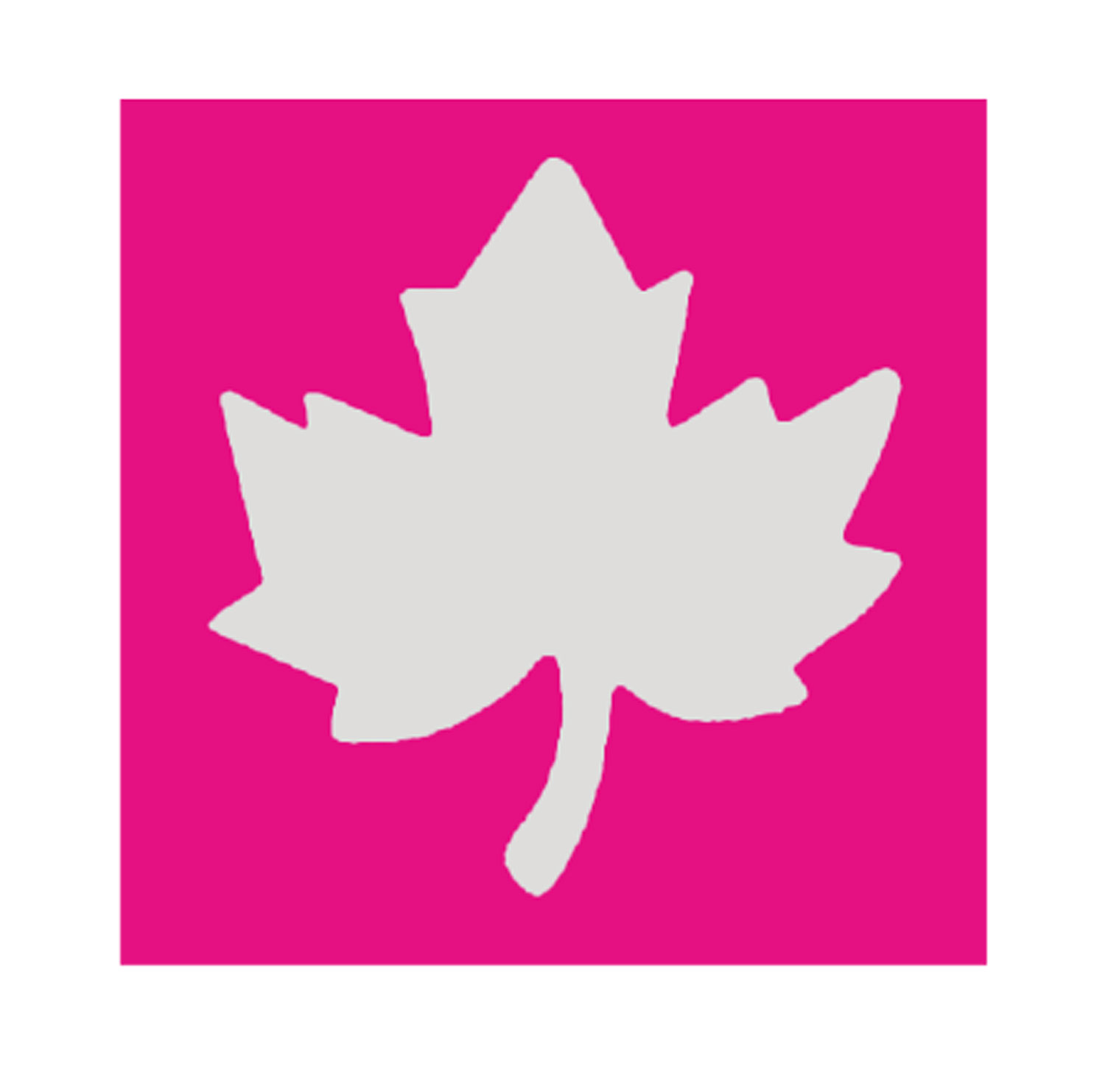 Motivstanzer Ahornblatt M, 25 mm