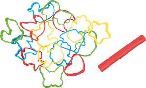 Ausstechformen, 17-teilig