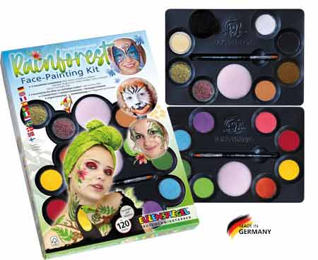 Schminkpalette Rainforest