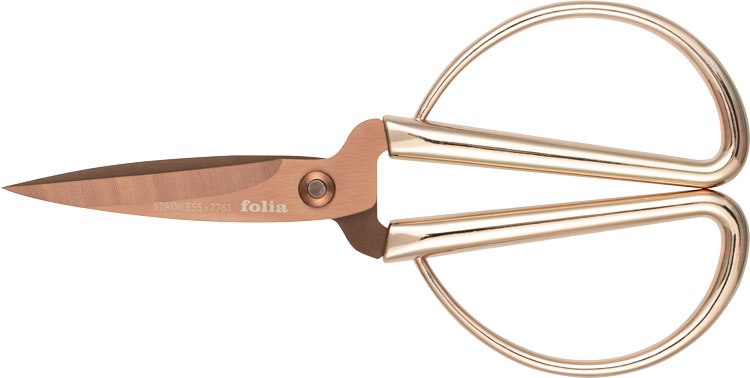 Bastelschere rosegold