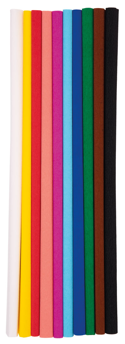 Bastelkrepp Regenbogen