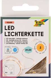 Lichterkette mit 20 LED 2 Stück