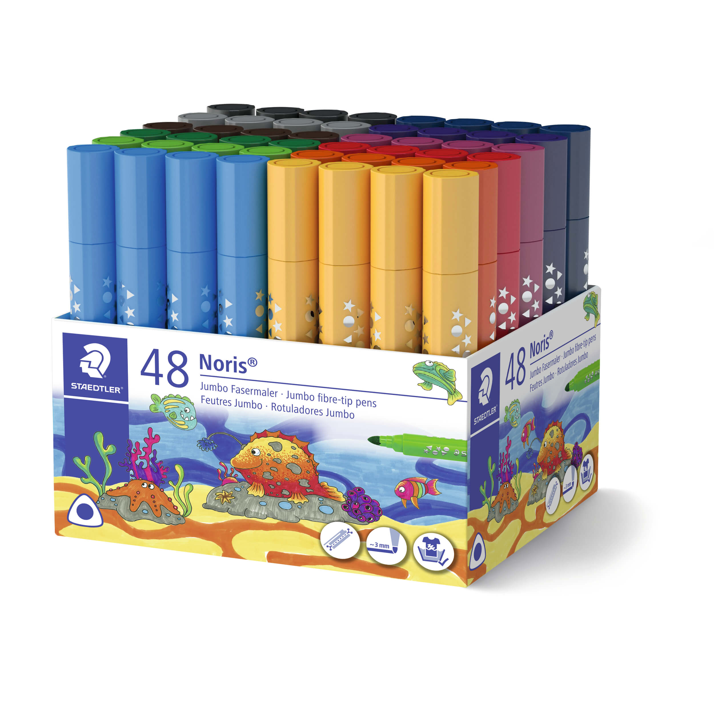 Filzstift Noris Jumbo 48 Stück