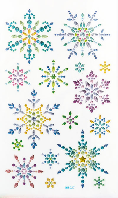 Diamantsticker Eiskristalle