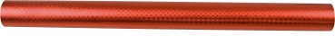 Alufolie mit Sternchenprägung rot