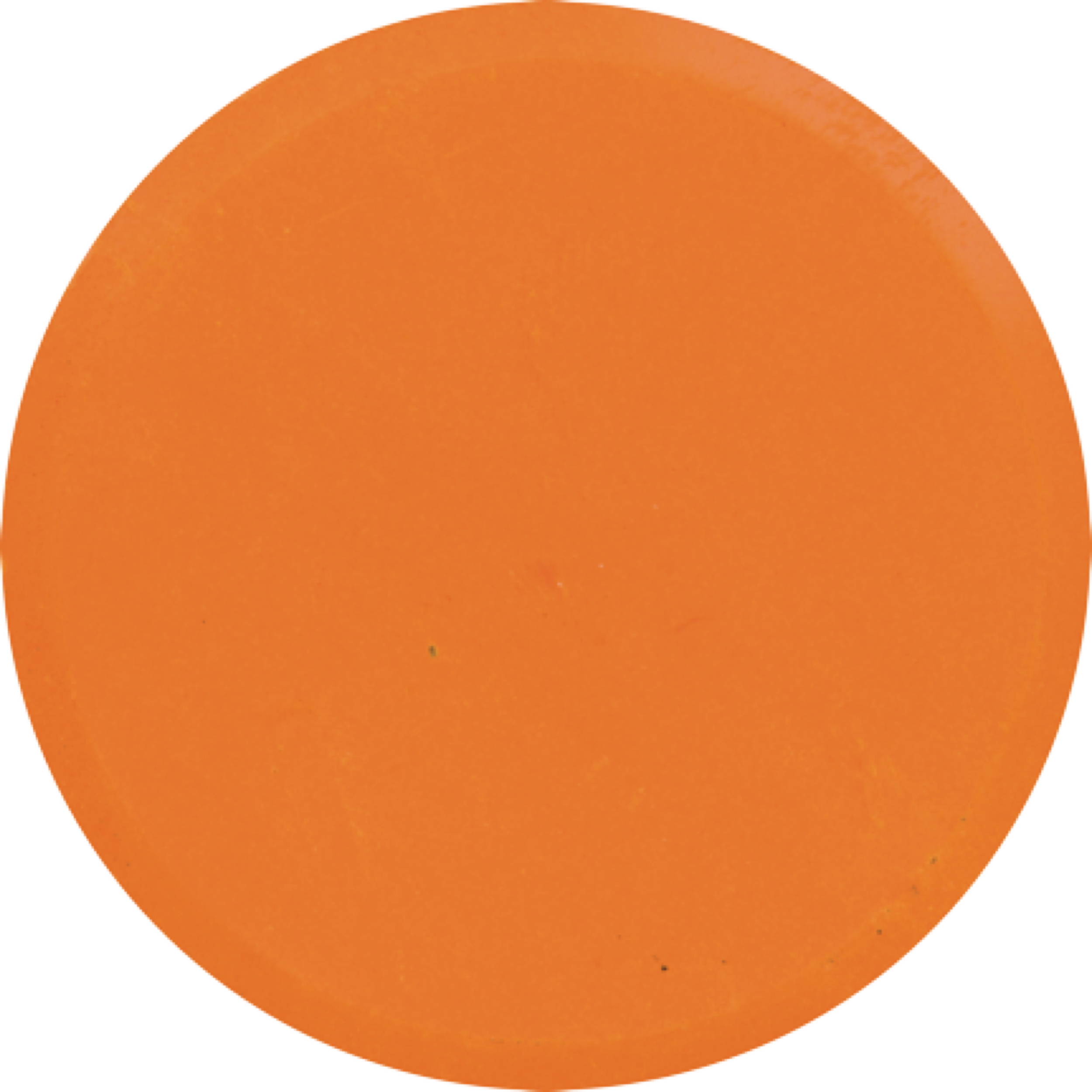 Farbpuck orange, 5 Stück, Ø 44 mm