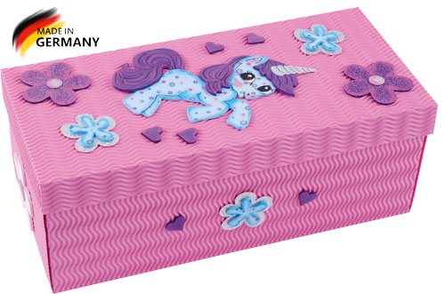 Kreativkarton Bastelset Einhornpony